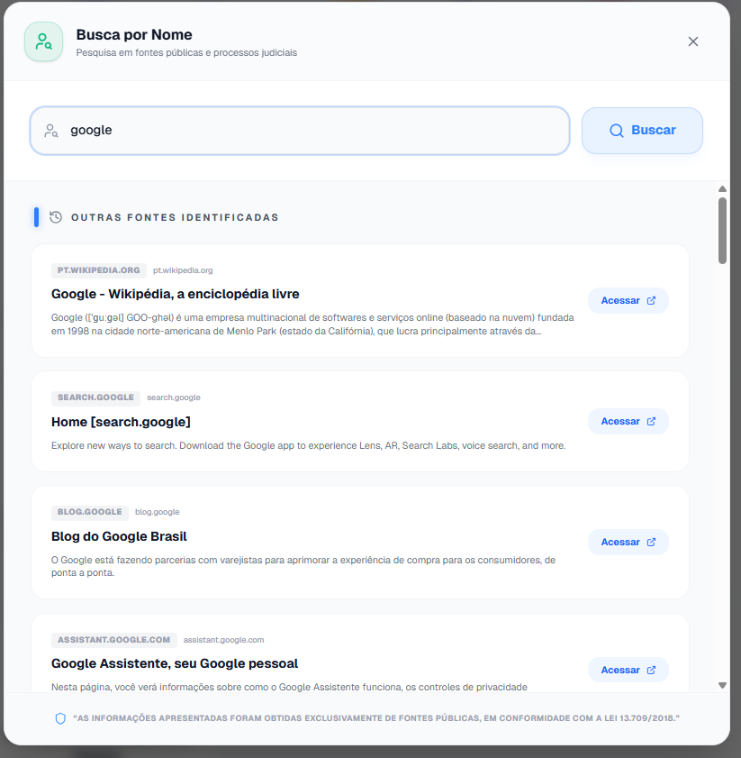 Patrimônio não identificado